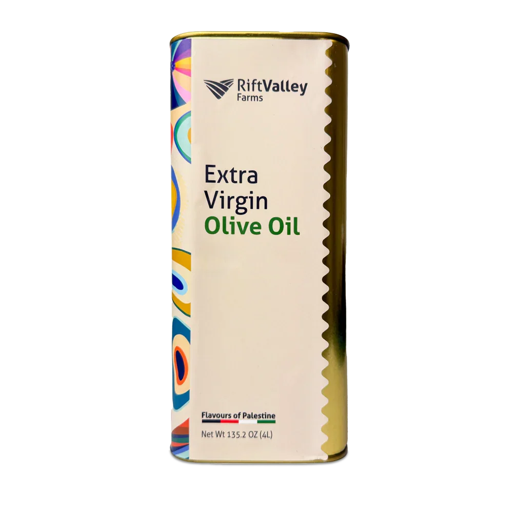 Rift Valley Farms - Extra Natives Oliven Öl aus Palästina Kanister